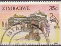 Zimbabwe - 1990 - Transp - 35 ¢ - Multicolor - Zimbabwe, Bus - Scott 627 - 0